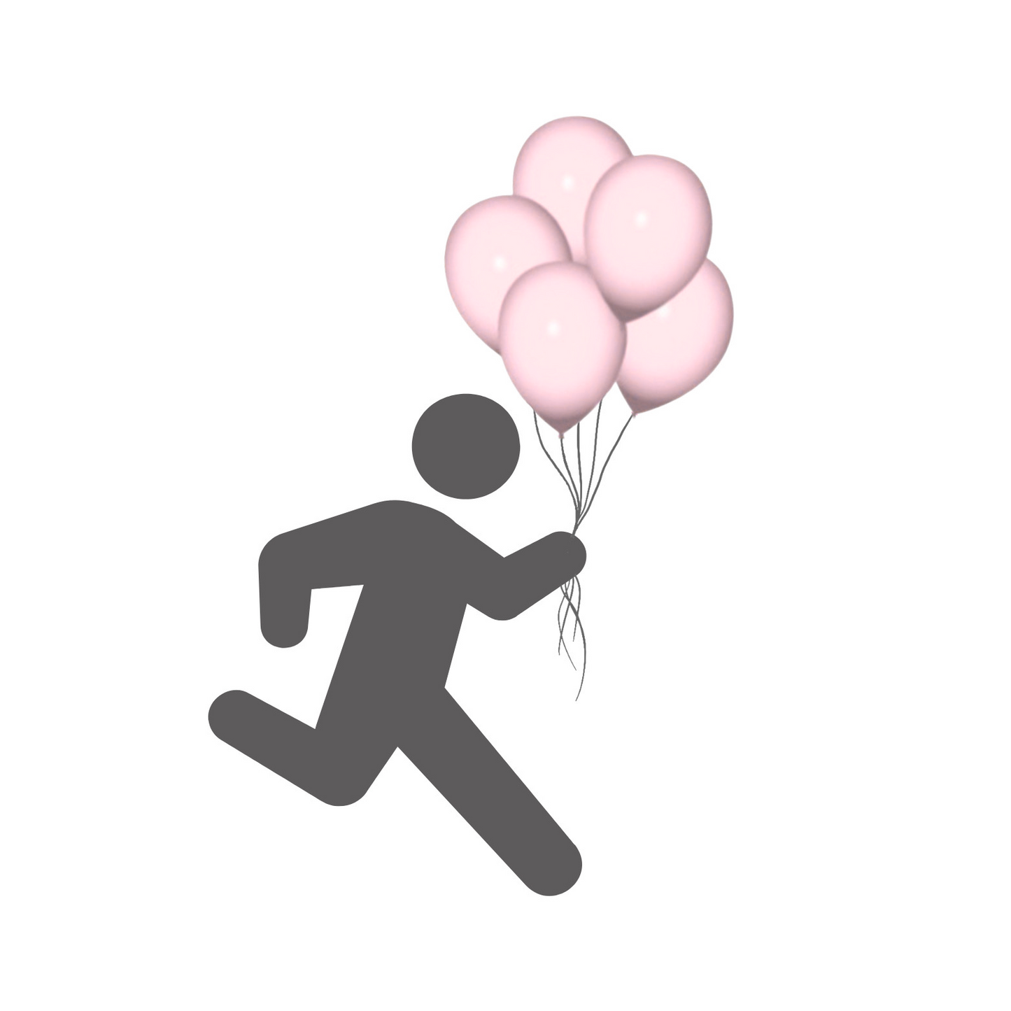 Pastel balloon pink