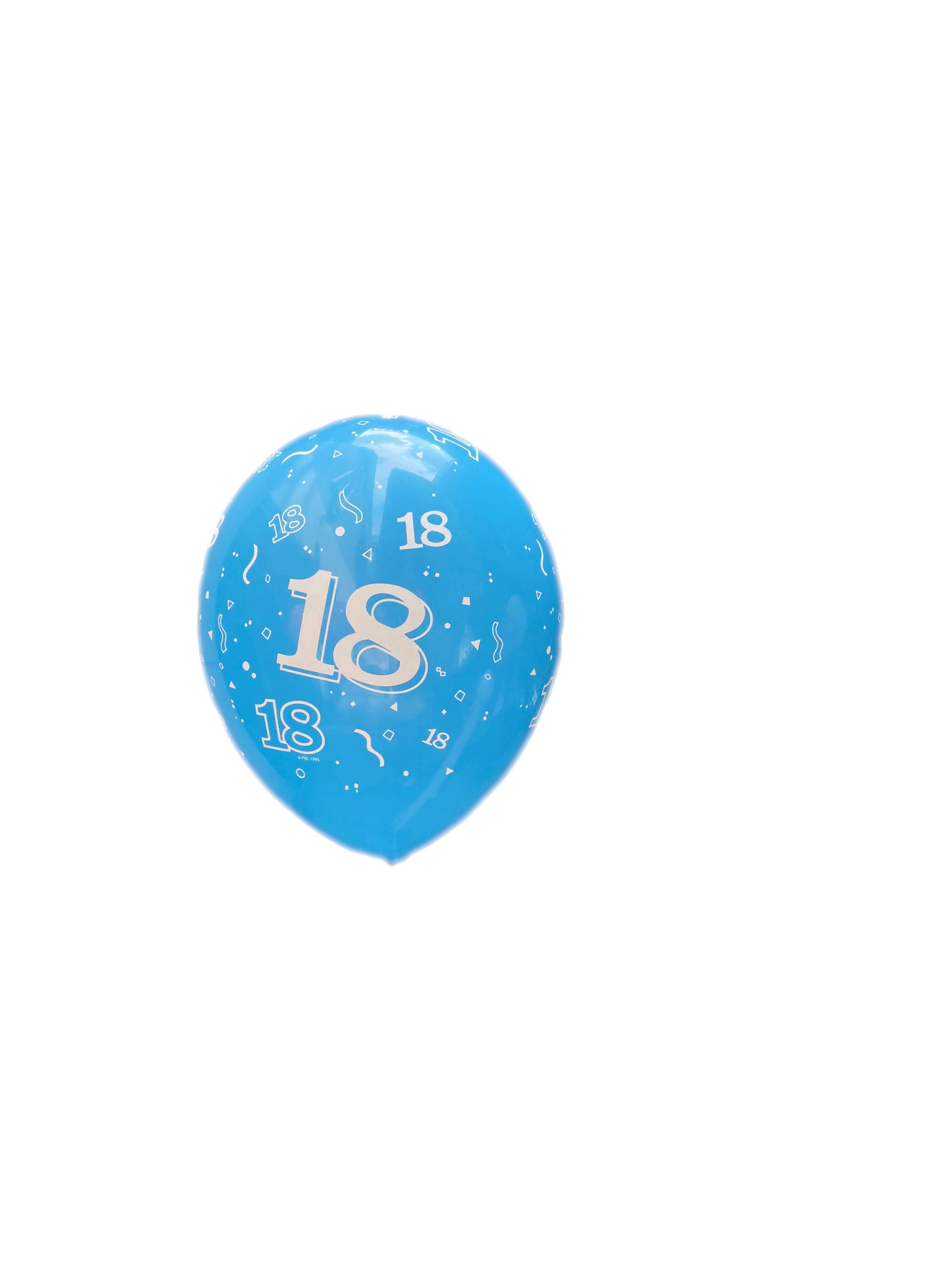 Balloon with number