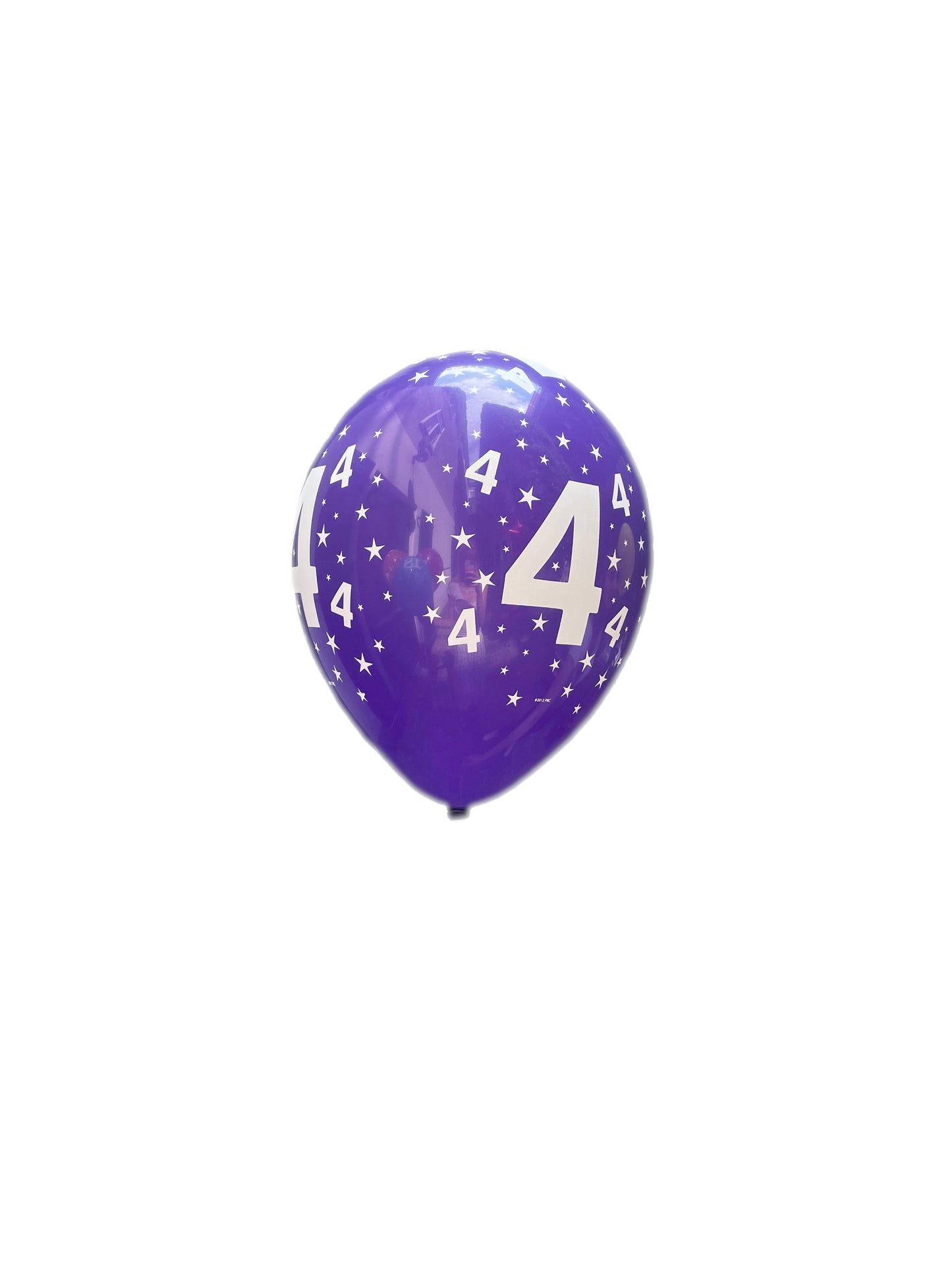 Balloon with number