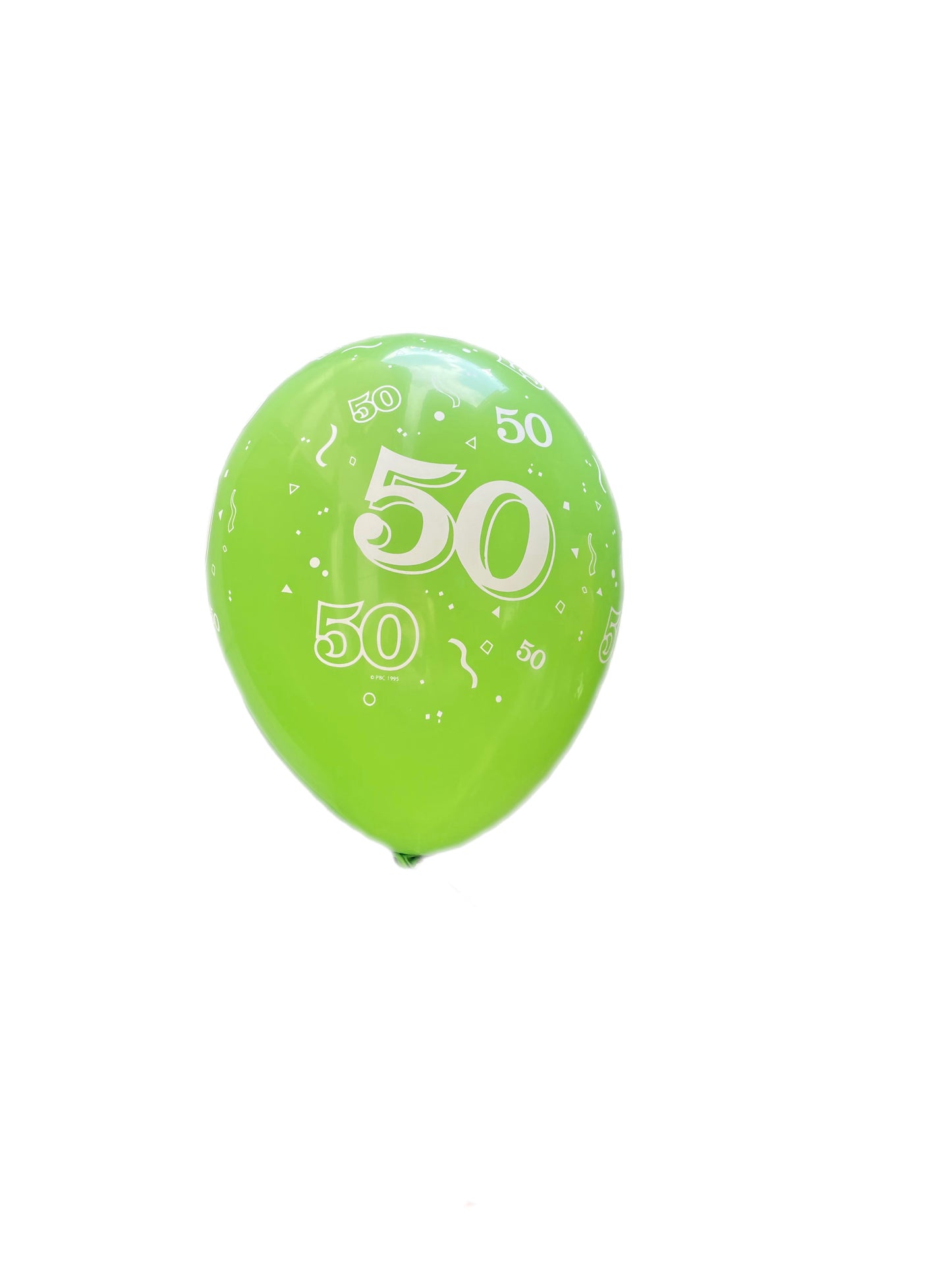 Balloon with number