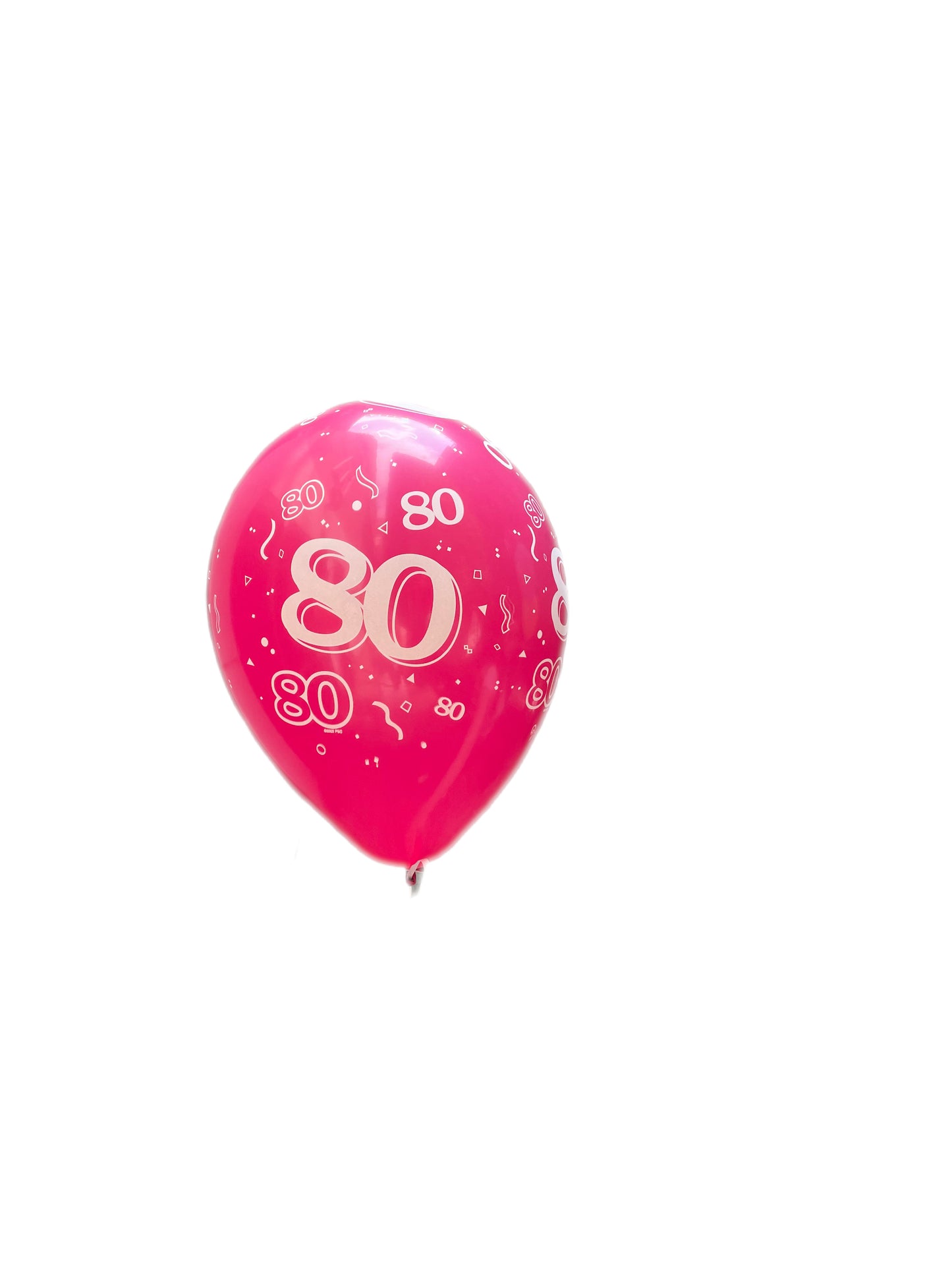 Balloon with number