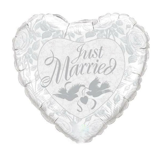 Just Married silver