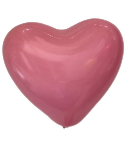 Heart balloon pink