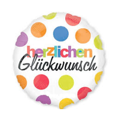 Herzlichen Glückwunsch Dots