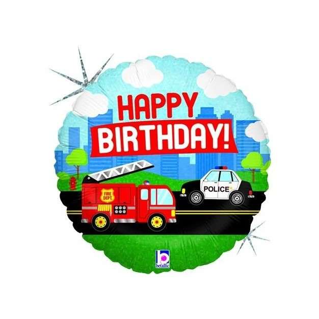 Happy Birthday Fire Department