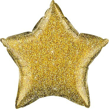 Stern gold glitzer