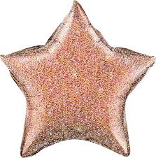 Star rose glitter